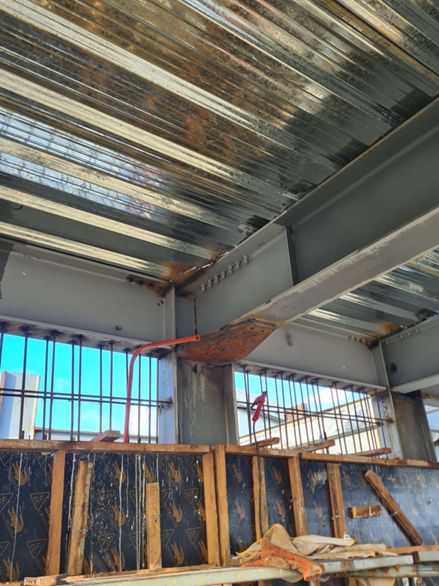 Seawalls Pile Cap Construction